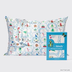 Kitsch x elf Satin Pillowcase in North Pole